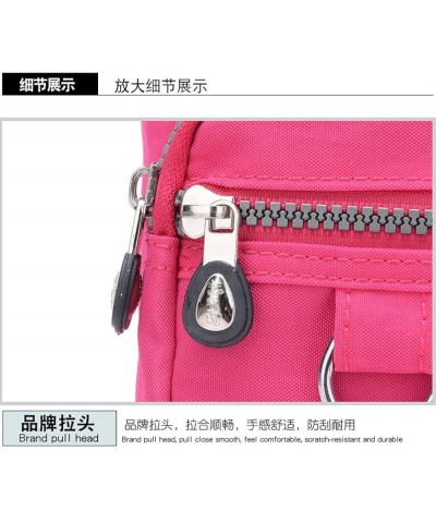 Nylon Bag for Women Men Crossbody Bag Sling Bag Lightweight Should Bag Small Handbag for Teens Grey $12.46 Crossbody Bags