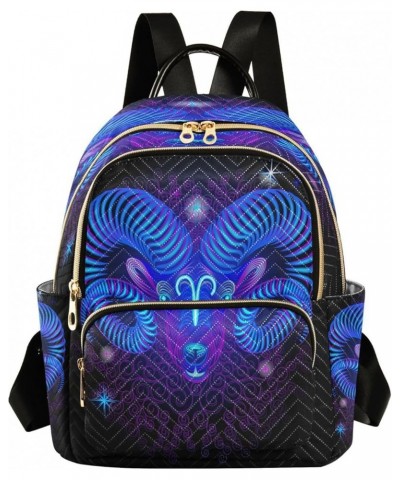 Fashion Backpack Mini Backpack Purse Casual Daily Backpack Aries for Travel for College Work Multi 2 Medium $17.81 Backpacks