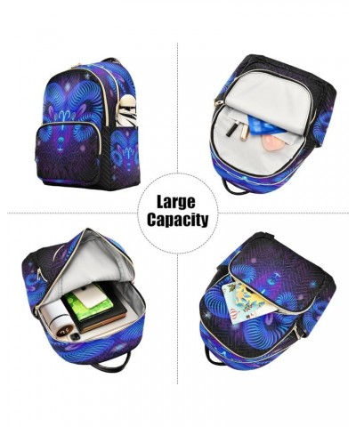 Fashion Backpack Mini Backpack Purse Casual Daily Backpack Aries for Travel for College Work Multi 2 Medium $17.81 Backpacks