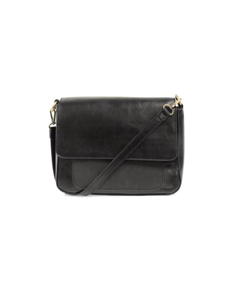 Women's Fashion Purse Lexie Convertible Should Bag with Faux Suede Trim 100 - Black $35.88 Shoulder Bags