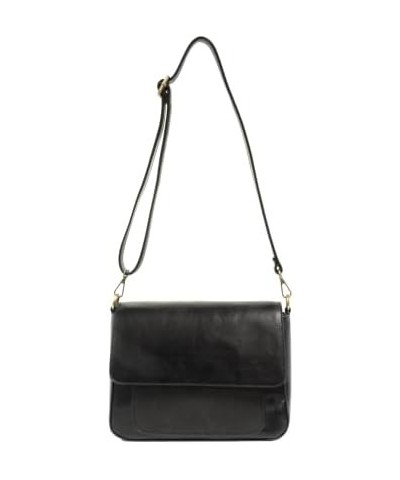 Women's Fashion Purse Lexie Convertible Should Bag with Faux Suede Trim 100 - Black $35.88 Shoulder Bags