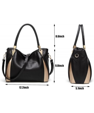 Purses and Handbags for Women Top Handle Bags PU Leather Satchel Totes Shoulder Bag Wine $19.88 Totes