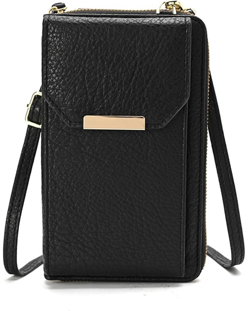 Atmneris Small Crossbody Bags for Women Mini Over Shoulder Handbag Anti Theft Cell Phone Purse with Credit Card Slots Black $...