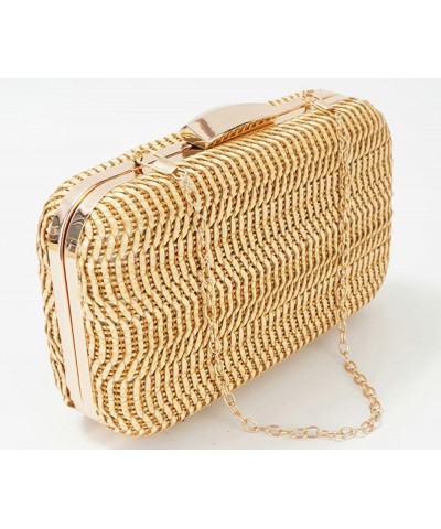 Straw Clutch Purses for Women Vintage Summer Straw Beach Bag Evening Purse Wicker Rattan Envelope Clutch for Wedding White $1...