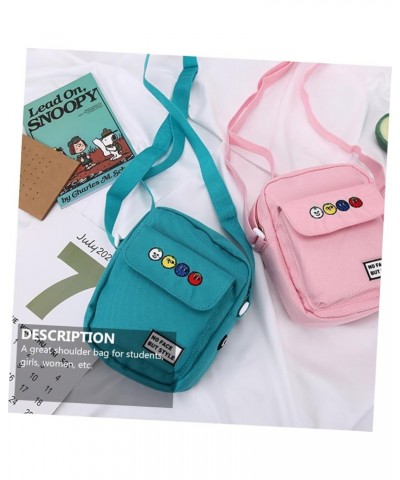 2 Pcs Mini Canvas Shoulder Bag Green Handbag Mini Sling Bag Green Crossbody Bag Canvas Crossbody Bag Greenx2pcs $13.15 Crossb...