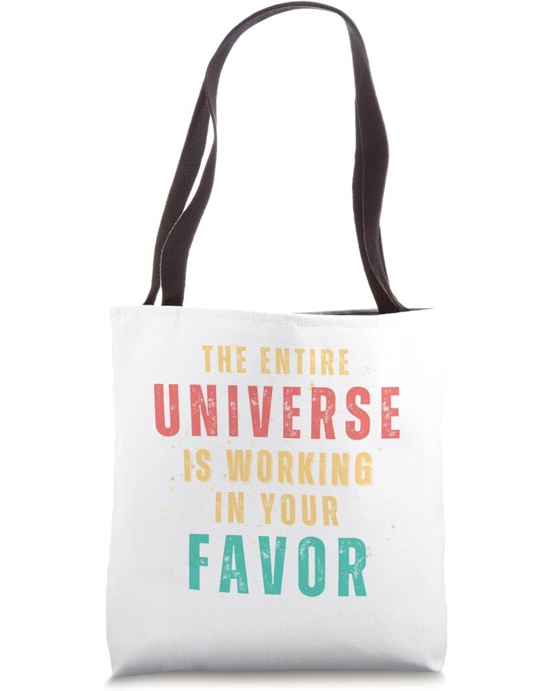 Spirituality Inspirational Quote Universe Spiritual Saying Tote Bag $14.81 Totes