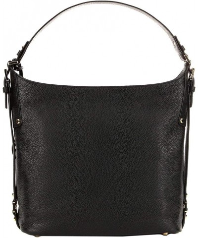 New Authentic BEDFORD Pebble Leather Belted Handbag Bag (Black) $101.84 Handbags