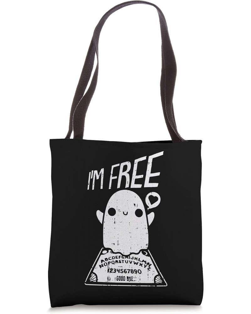 Ouija Board Lazy Halloween Costume Funny Ghost Spirit Wiccan Tote Bag $10.80 Totes