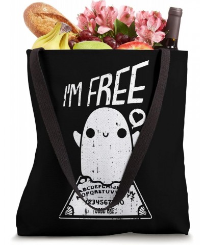 Ouija Board Lazy Halloween Costume Funny Ghost Spirit Wiccan Tote Bag $10.80 Totes