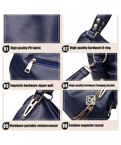 Women Shoulder Handbags and Purses Top-Handle Bags PU Leather Crossbody Bags Black $18.32 Handbags