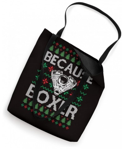 Mechanic V8 Engine Car Tuning Ugly Christmas - Because Boxer Tote Bag $10.04 Totes