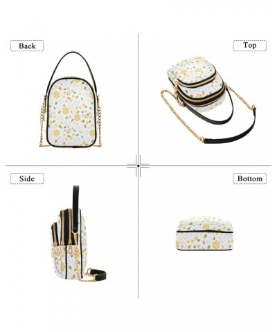 Bee Honey Crossbody Bags for Women Small Shoulder Bag Chain Purse Hand Bag for Work Gifts Travel $14.03 Shoulder Bags