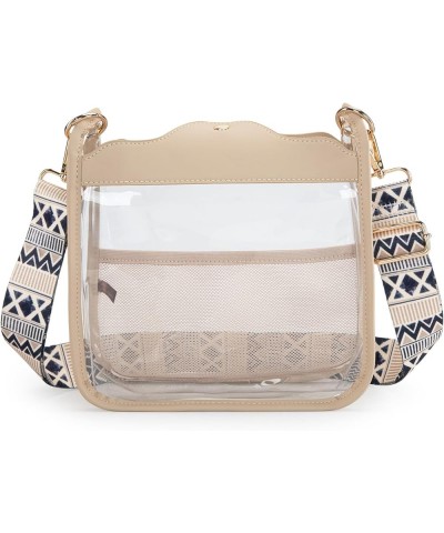 Crossbody Bags for Women Multi Pocket Cross Body Bag Purses with Adjustable Strap Y Khaki $18.47 Satchels