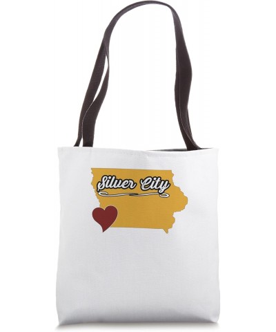 SILVER CITY IOWA | IA USA - Cute Souvenir Merch City State - Tote Bag $17.10 Totes