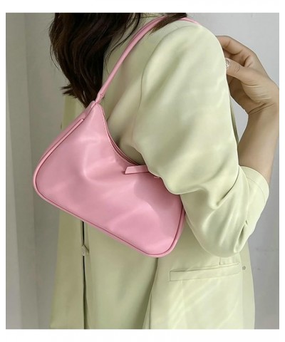 Fashion Shoulder Bag for Women Shoulder Women Hobo Bags Mini Clutch Purses Cute Underarm Bag Leather Handbag 2024 Pink $20.99...