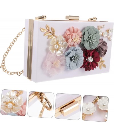 2 Pcs Handbag Wallet for Phone Womans Wallets Womens Evening Bag Evening Handbag Formal Women Shoulder Whitex3pcs $40.09 Even...