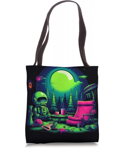 Camping UFO Gear Alien Abduction Tote Bag $10.62 Totes