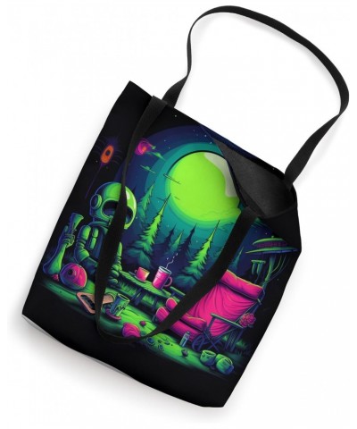 Camping UFO Gear Alien Abduction Tote Bag $10.62 Totes