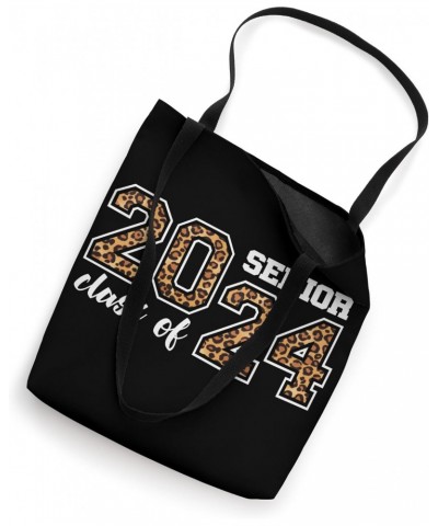 Class of 2024 senior girls leopard print school first day Tote Bag $12.95 Totes