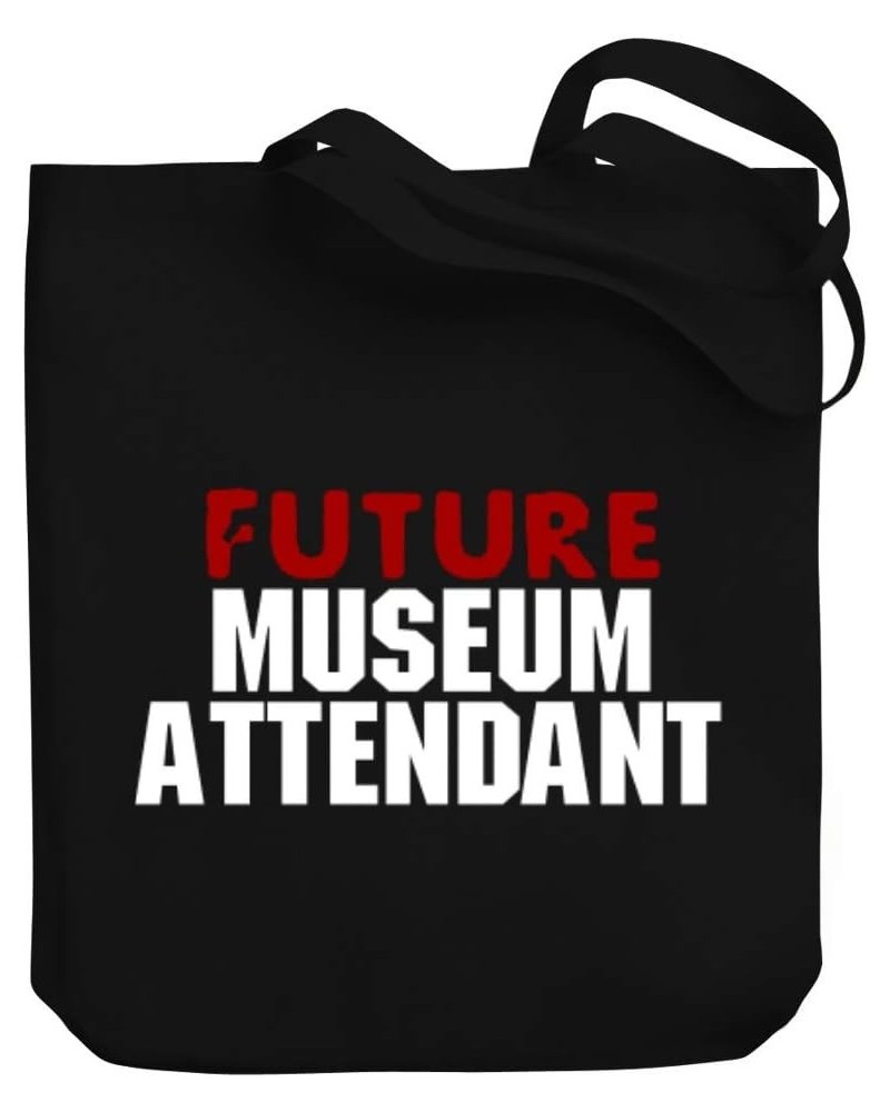 Future Museum Attendant Canvas Tote Bag 10.5" x 16" x 4 $17.60 Totes