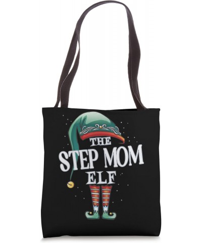 Step Mom Elf Christmas Group Xmas Pajama Party Tote Bag $10.24 Totes