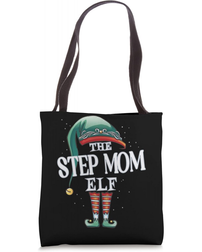 Step Mom Elf Christmas Group Xmas Pajama Party Tote Bag $10.24 Totes