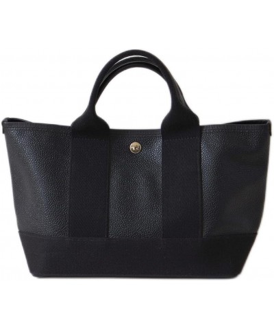 Scotchgrain Neo Leather Lightweight Mini Tote Bag, Made in Japan Black (Black 19-3911tcx) $39.47 Totes