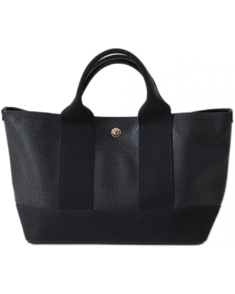 Scotchgrain Neo Leather Lightweight Mini Tote Bag, Made in Japan Black (Black 19-3911tcx) $39.47 Totes