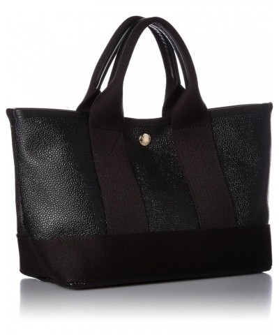 Scotchgrain Neo Leather Lightweight Mini Tote Bag, Made in Japan Black (Black 19-3911tcx) $39.47 Totes