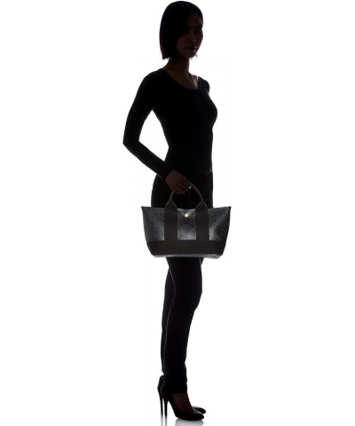 Scotchgrain Neo Leather Lightweight Mini Tote Bag, Made in Japan Black (Black 19-3911tcx) $39.47 Totes