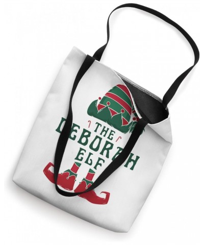 The Deborah Elf Pajama for Funny Christmas Holiday Party Tote Bag $12.01 Totes