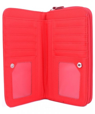 Ladies/Womens Faux Leather Matinee Style Purse/Money/Coin Holder Red $12.31 Wallets