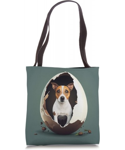 Funny dog in the egg Design dog owner Humor Sarcastic puppie Tote Bag $13.07 Totes