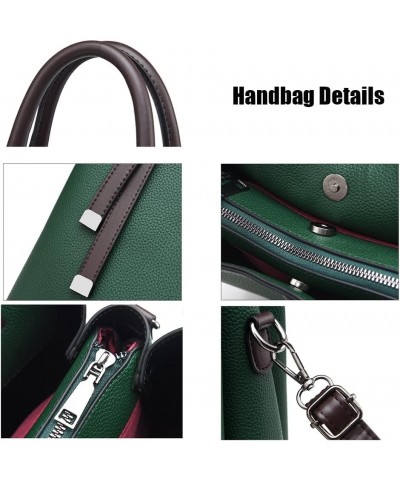 LYANYAN® Fashion Handbag Large Capacity Tote Bag Top Handle Handbag Shoulder Bag-Green Yellow $47.10 Totes