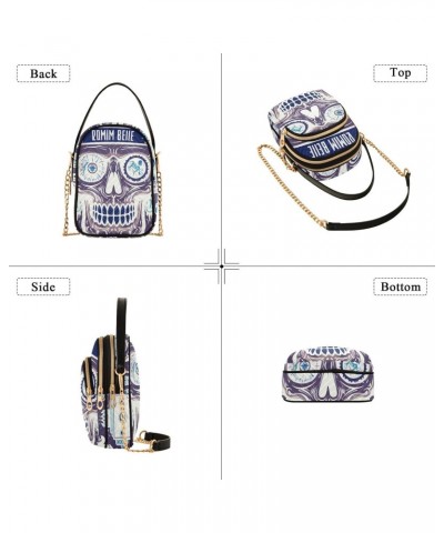 Women's Crossbody Handbags Clutch Phone Purse Zombies Design Stylish Shoulder Bag with Detachable Chain Strap $11.44 Shoulder...