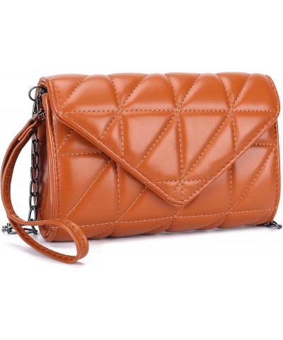 women's small crossbody handbag, faux leather women's fashionable shoulder bag, student travel crossbody bag Brown 1 $9.86 Sh...