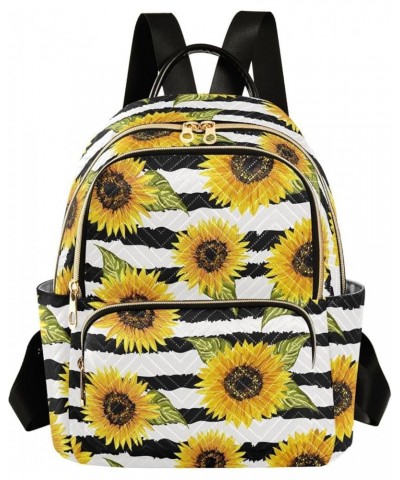 Sunflowers Backpack Purse for Women Fashion Travel Bag Ladies Shoulder Bags Back Pack Weekend Bag,M Medium $17.15 Backpacks