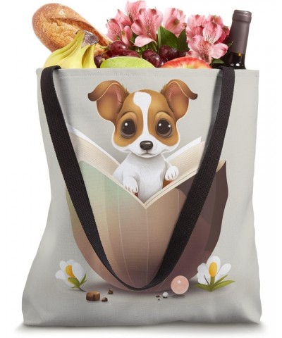 Funny dog in the egg Design dog owner Humor Sarcastic puppie Tote Bag $9.92 Totes