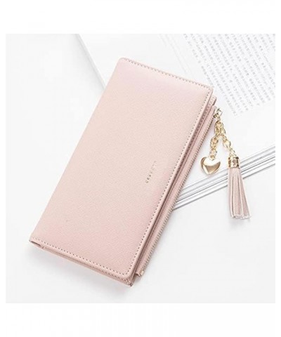 Card Holder Women Wallet Large Capacity Long Leather Zipper Purse Card Slots Tassel Coin Holder Fashion Retro for Girls Gift ...