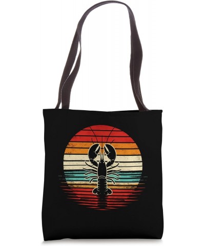 Lobster Sunset Retro Style Safari Vintage 70s Fishing Tote Bag $12.32 Totes