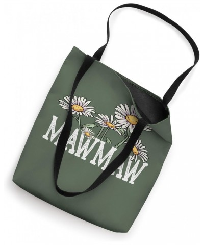 MawMaw Floral Chamomile Design Mother's Day Gifts MawMaw Tote Bag $13.48 Totes