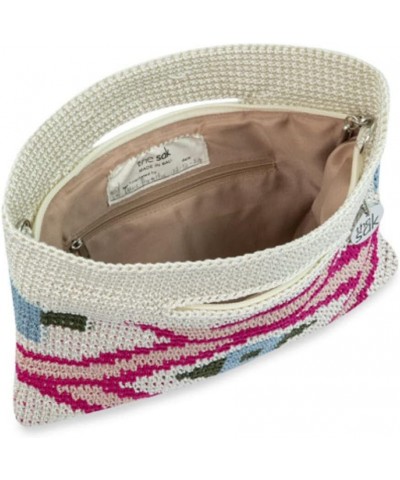 Linden Crochet Convertible Crossbody Shoulder Bag Clutch Natural $42.35 Crossbody Bags