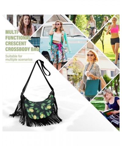 Women Fringe Tassel Cross Body Bag Leisure Shoulder Bag Color008 $15.92 Crossbody Bags