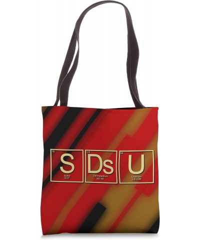 Periodic Table Chemistry with the Elements SDsU apparel Tote Bag $12.97 Totes