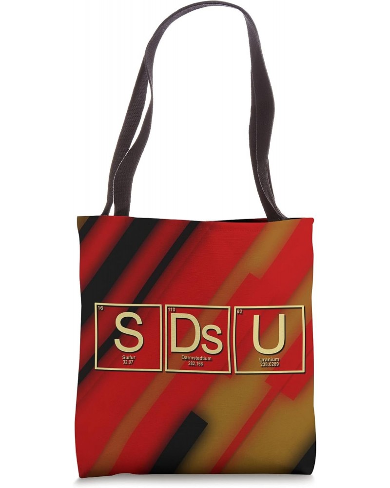 Periodic Table Chemistry with the Elements SDsU apparel Tote Bag $12.97 Totes