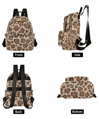 St. Patrick's Day Women Backpack Leopard Luck Shamrock Anti-Theft Travel Backpack Lightweight Handbag Roomy Weekend Bag Every...