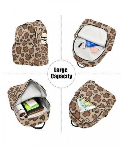 St. Patrick's Day Women Backpack Leopard Luck Shamrock Anti-Theft Travel Backpack Lightweight Handbag Roomy Weekend Bag Every...