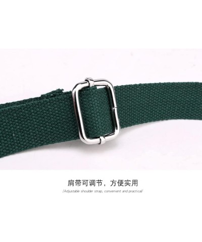 Nylon Crossbody Bag for Women Water-resistant Mobile Phone Pouch Small Handbag Dk Green $21.94 Totes