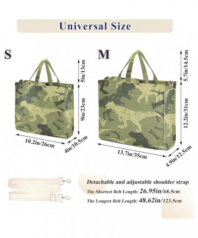 Shoulder Handbag Women Tropical Leaves Trendy Watercolor Crossbody Purse Teacher Tote Bag Crossbody Handbag Camouflage Dinosa...