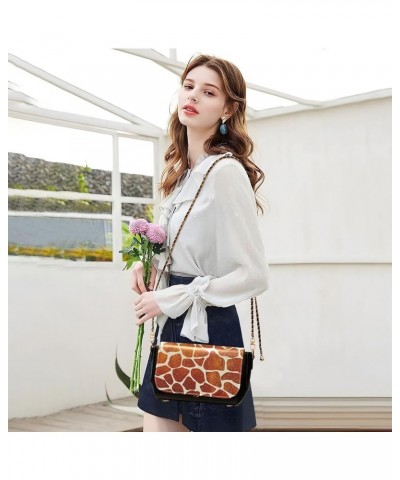 Crossbody Bags for Women Trendy Women's Black Shoulder Bag Small PU Leather Flap Cross Body Bag Handbags Pattern21 $23.77 Cro...